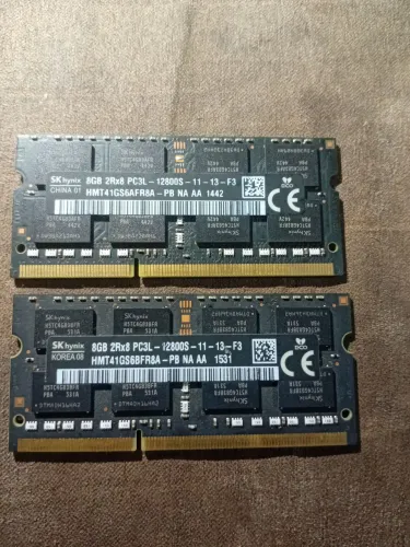 Kit 16GB (2x8GB) DDR3L 1600MHz Notebook SK Hynix