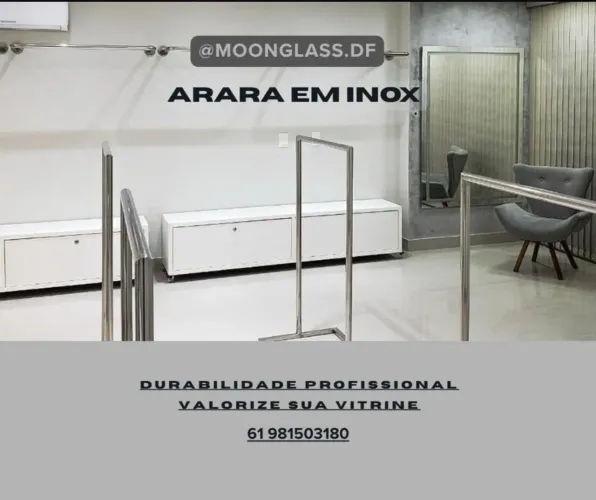 Arara em inox - projetos personalizados