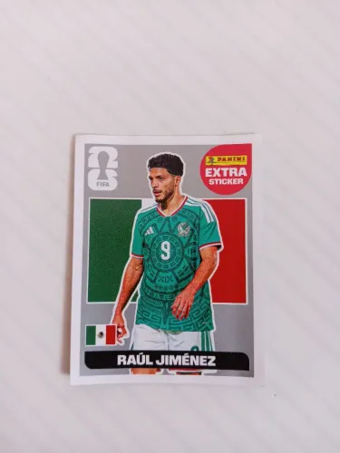 Figurinha Legend Raúl Jiménez Prata - Copa do Mundo 2026