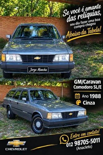 Chevrolet Caravan Comodoro 4.1/2.5 1988