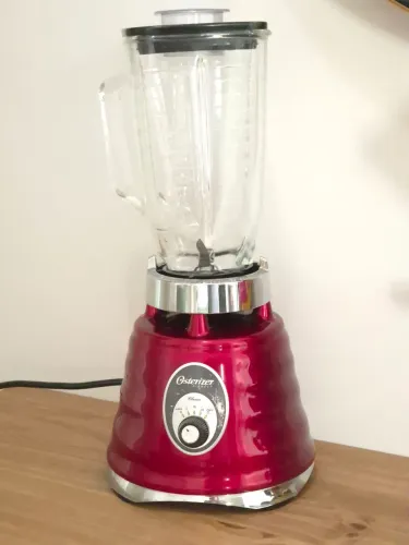 Liquidificador oster osterizer vermelho
