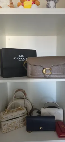 Bolsa tabby 26 COACH marrom