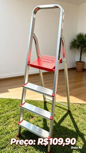 Escada Doméstica 4 degraus