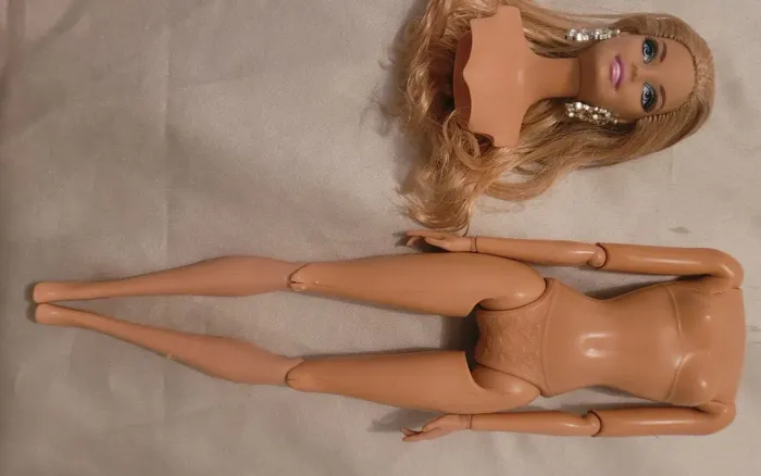 Barbie Fashionistas Swappin' Styles Glam de 2011 corpo e busto