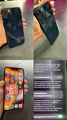 Vendo iPhone 14 com 4 meses de uso 100% da saúde da bateria 