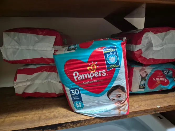 Fralda pampers
