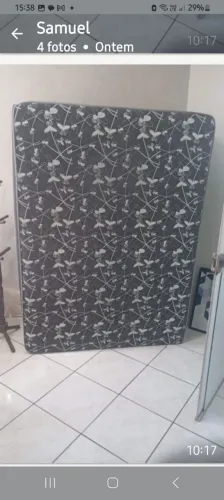 Cama box excelente