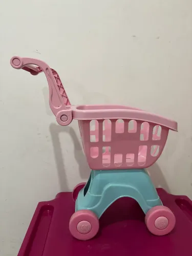 Cotiplás Barbie Cheff Carrinho De Compras 