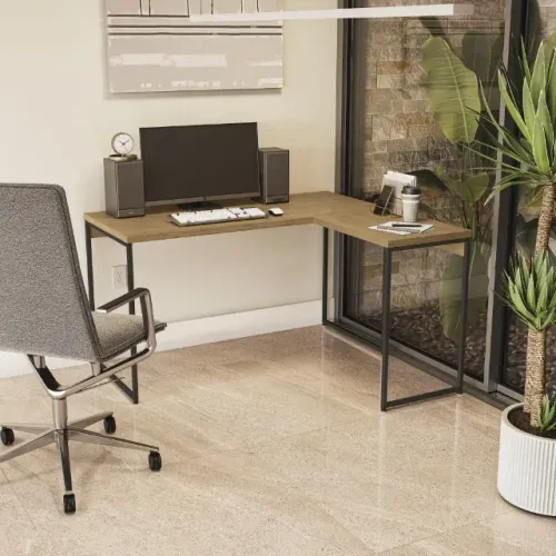 MESA EM L 1,18X,1,20 ENTREGA/MONTAGEM GRÁTIS