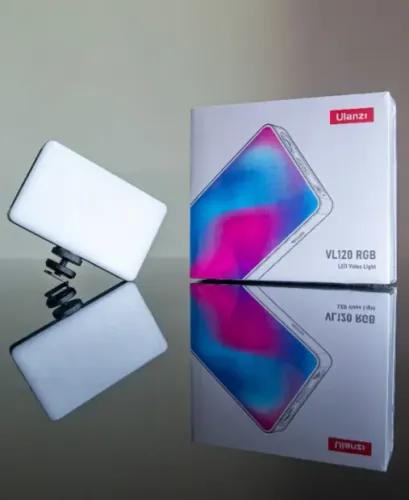 LED RGB ULANZI VL120 3100mAh + Difusor