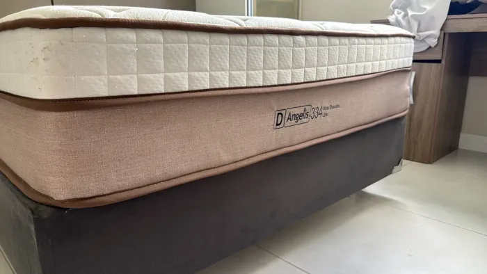 Cama Box Casal Angelis 334 Mola Ensacada Perfeita