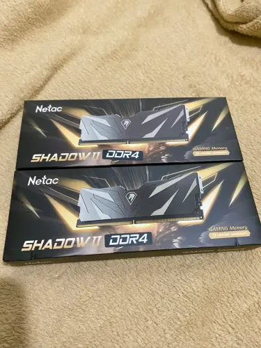 memória ram netac shadow ii ddr4 8gb x2