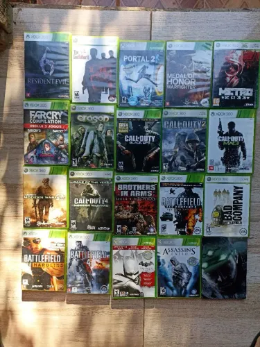 Vendo jogos de Xbox One e Xbox 360.