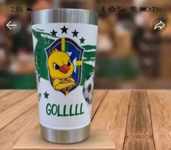 Copo térmico copa do mundo 2026
