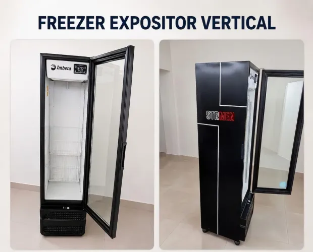 Freezer expositor profissional