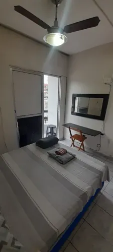 Apartamento temporada kitnet simples ar condicionado aeroporto Vitória Serra Jardim Cambur