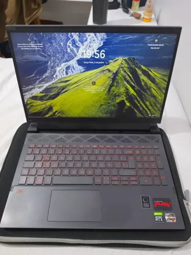 Notebook gamer Dell G15 16gb; 512gb; RTX 3050