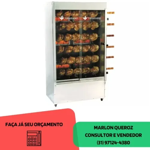 Assadeira de Frango 6 Espetos Venâncio Nova