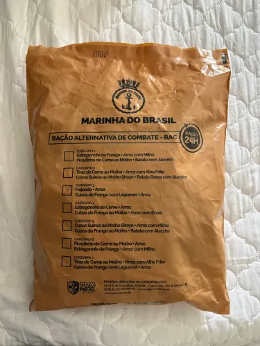 Ração Operacional Marinha do Brasil 
