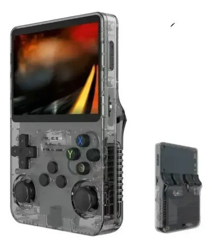 Console Portátil R36S - 128GB (Mais de 20.000 Jogos Retrô)