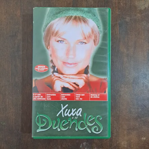 Fita VHS Xuxa e os Duendes