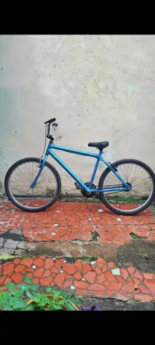 BICICLETA ARO 26 AZUL BRILHANTE