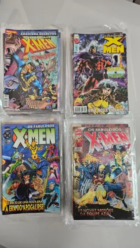 os fabulosos x-men #1 ao #55 coleção completa abril marvel