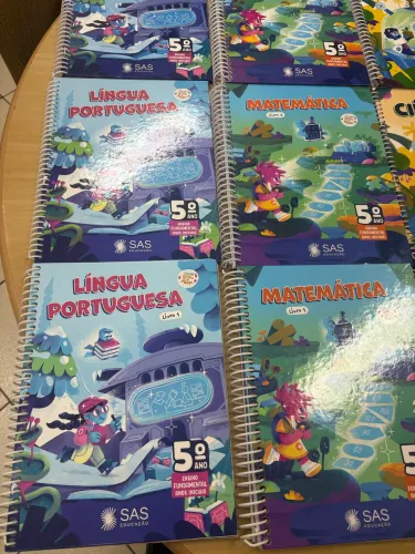 Coleção livros SAS 5 Ano Ensino Fundamental
