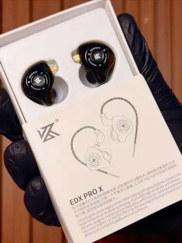 KZ EDX Pro X Fone Gamer Retorno Palco In Ear Com Microfone PC Celular Original