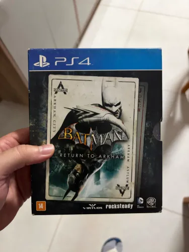 Batman arkham asylum ps4 edição com filme
