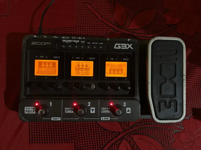 Pedaleira zoom g3x