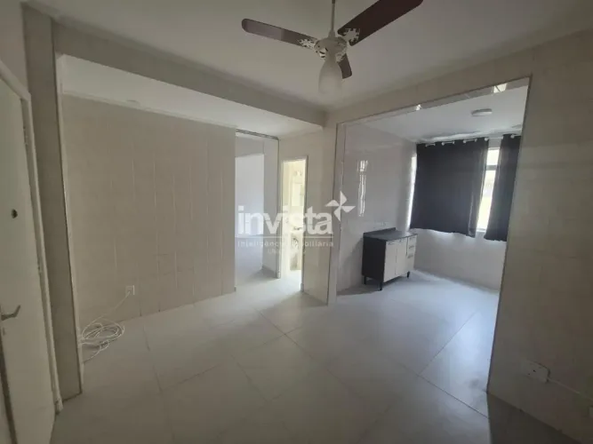 Apartamento para Aluguel em Santos - Gonzaga, Residencial