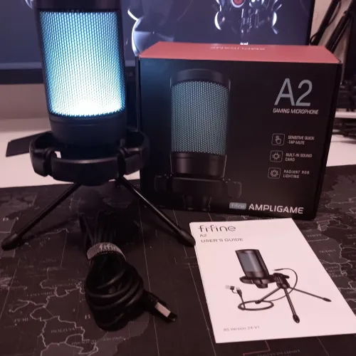 Microfone Fifine A2 condensador 