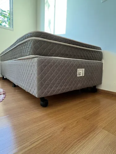Cama box de solteiro!
