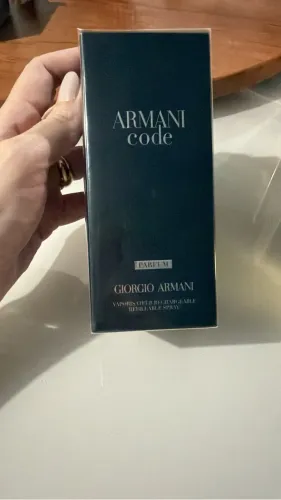Armani code PARFUM 125 ML original novo.