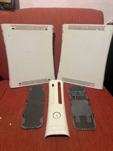 Carcaça Plástica Xbox 360 Fat em Bom Estado