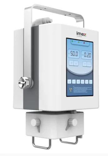 Emissor de RX portátil veterinário. Acompanha estática em inox.