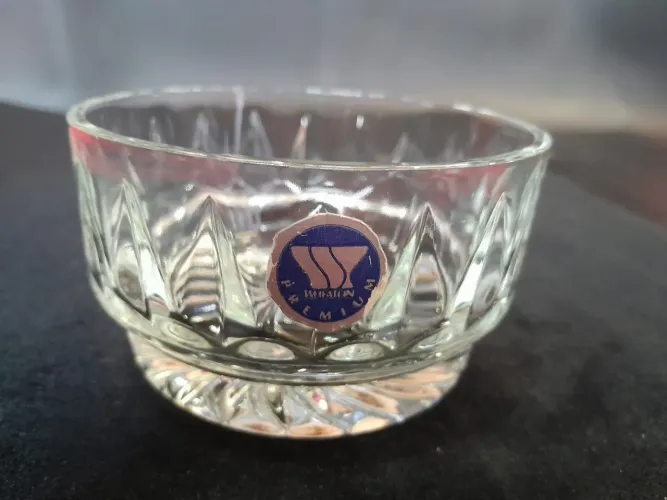 Tijela de Sobremesa Pequena de Cristal Vintage Avulsa 1 Unidade
