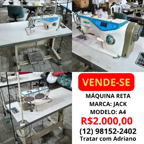 12 MÁQUINAS DE COSTURA USADAS EM FUNCIONAMENTO em Jacareí - SP