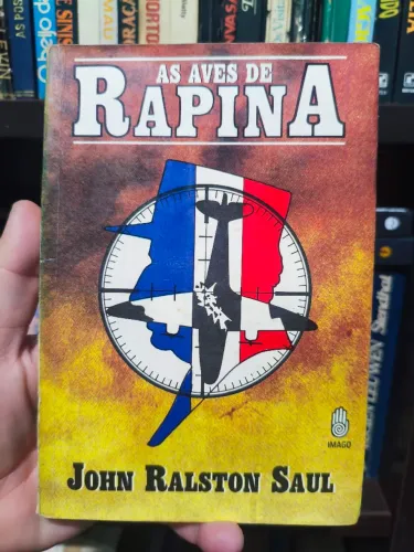 LIVRO AVES DE RAPINA - JOHN SAUL 