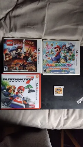 Lote jogos de Nintendo 3ds