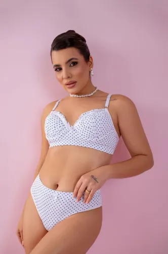 Conjunto lingerie microfibra