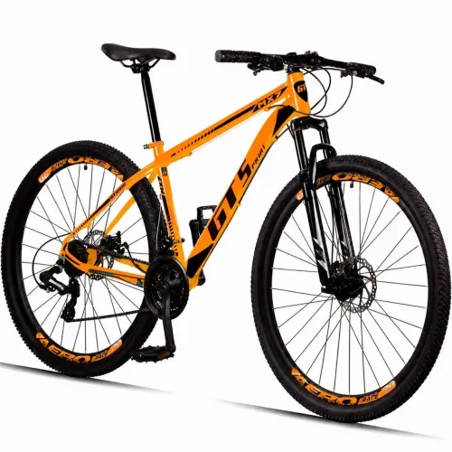 Bicicleta Aro 29 GTS Freio Disco Alumínio Suspensão Aero MTB nova na caixa