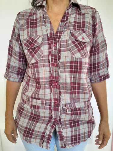 Blusas pra o São João.