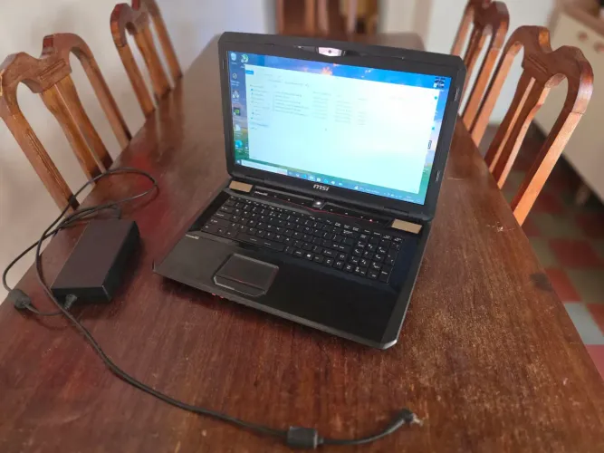 Notebook Gamer MSI com placa de VÍDEO