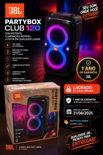 Jbl partybox club 120 LACRADO