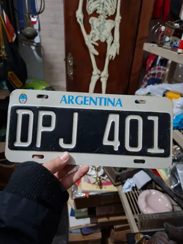 Placa decorativa antiga