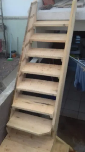 Escadas e coberturas