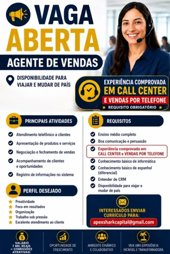Agente de vendas