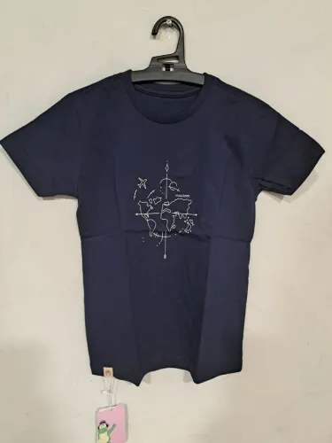 Camiseta Mactoot - mapa mundi